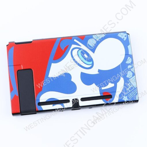Upgrade New Complete Fashion Protective Cover Case Water-Drop for NS switch Mario A - Image 2