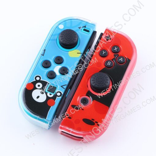 Upgrade New Complete Fashion Protective Cover Case Water-Drop for NS switch Kumamon B - Image 3