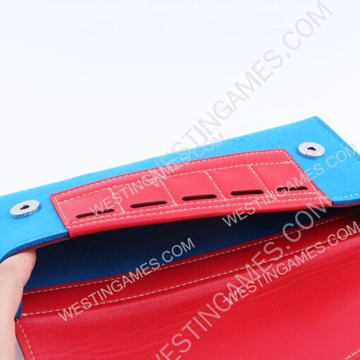 2in1 Deluxe Upgrade Travel Carrying Pouch Case with clip-on strap for Nintendo Switch - Super Mario - Image 2