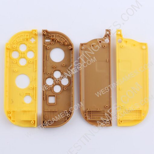 Pokemon Left and Right Housing Cover Case Set for switch Joy-con Brown and Yellow - Image 4