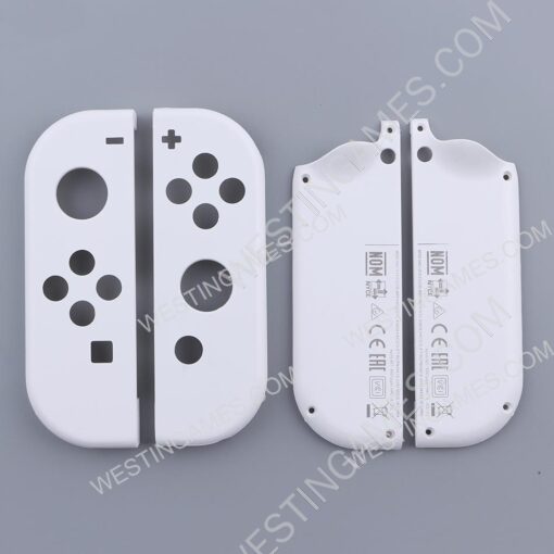Left and Right Housing Cover Case Set for Switch Joy-con White - Image 3