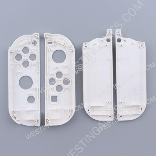 Left and Right Housing Cover Case Set for Switch Joy-con White - Image 4