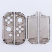 Left and Right Housing Cover Case Set for Switch Joy-con Clear Transparet Black 04