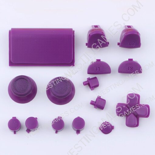 Replacement Complete Button Accessoires for PS4 Slim Pro Controller - 9 Colors - Image 9