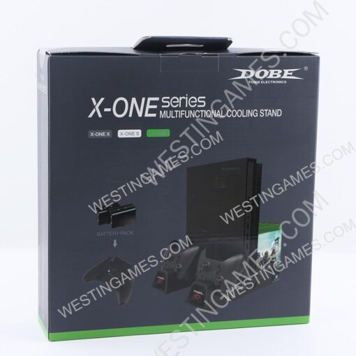 Multifunctional Cooling Stand with Controller Charging and Disc Slot Station for XBOX ONE and Slim X - Image 9
