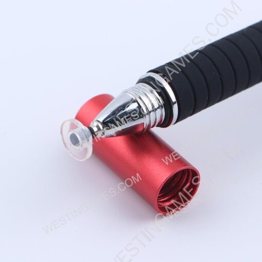 2 in 1 Metal Red Capacitive Pen Touch Screen Stylus Pencil for Switch Tablet iPad Cell Phone PC - Image 3