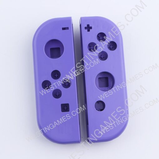 Left and Right Housing Cover Case Set replacement for Switch Joy-con purple