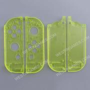 Left and Right Housing Cover Case Set replacement for Switch Joy-con Transparent yellow 04