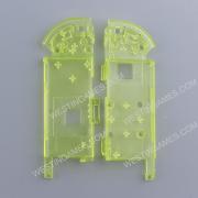 Left and Right Housing Cover Case Set replacement for Switch Joy-con Transparent yellow 05