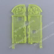 Left and Right Housing Cover Case Set replacement for Switch Joy-con Transparent yellow 03