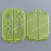 Left and Right Housing Cover Case Set replacement for Switch Joy-con Transparent yellow 06