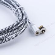 3in1 Magnetic Adapter Charger USB Data Charging Sync Cable For IOS iPhone Android Type-c - Silver 03