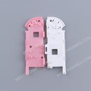 Left and Right Housing Cover Case Set replacement for switch Joy-con Pink and White 05