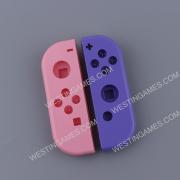 Left and Right Housing Cover Case Set replacement for switch Joy-con Pink and Purple