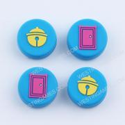 4in1 PD Thumb Grips Analog Caps Silicone Rubber For NS Switch Joy-con - Doraemon 02