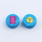 4in1 PD Thumb Grips Analog Caps Silicone Rubber For NS Switch Joy-con - Doraemon 03