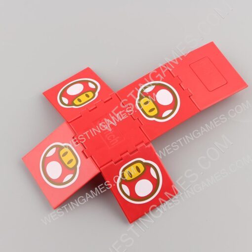 16 Slots Folding Game Cartridge and Micro SD Card Case Holder for Switch - Mario Toad - Image 4