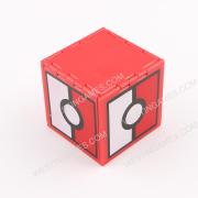 16 Slots Folding Game Cartridge and Micro SD Card Case Holder for Switch - Pockemon Ball 03