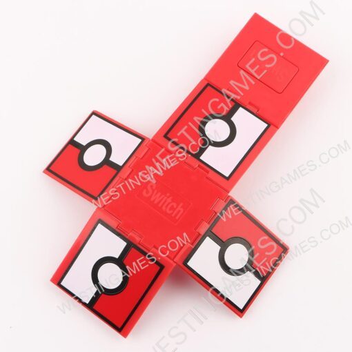 16 Slots Folding Game Cartridge and Micro SD Card Case Holder for Switch - Pockemon Ball - Image 5