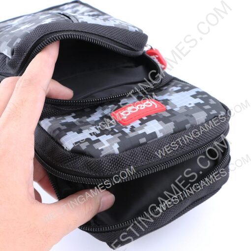 Fashion Backpack Travel Bag Holds PG-9183 for Switch Lite - Camouflage black - Image 5