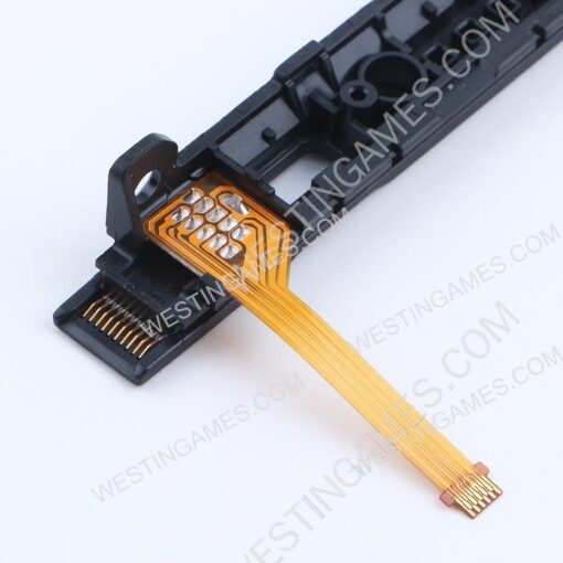Left and Right Plastic Rail Assembly with Flex Cable Replacement for Switch Joy-con - Image 4