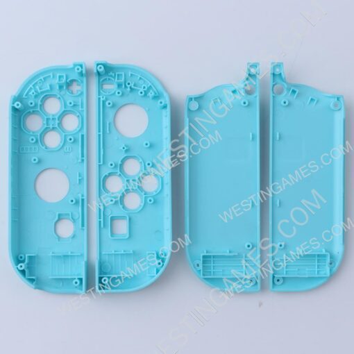 Left and Right Housing Cover Case Set replacement for switch Joy-con Light Blue - Image 4