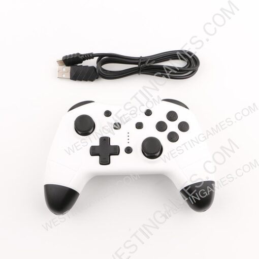 Wireless Bluetooth pro gamepad controller support NFC for NS Switch - panda - Image 2