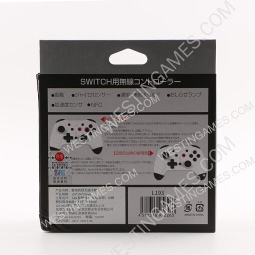 Wireless Bluetooth pro gamepad controller support NFC for NS Switch - panda - Image 7