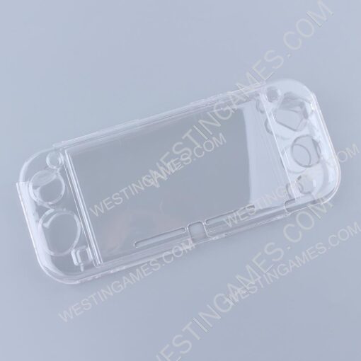 Dobe Complete Crystal Protective Cover Case for switch Lite Transparet Clear - Image 2