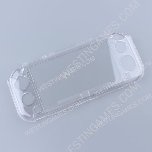 Dobe Complete Crystal Protective Cover Case for switch Lite Transparet Clear - Image 3