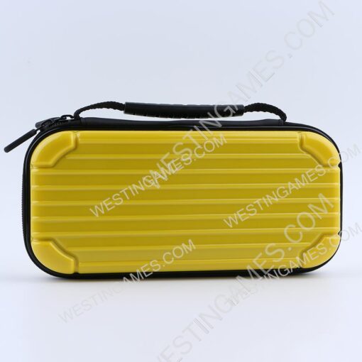 Protective Storage Hard Case Carrying Bag for Switch Lite - Yellow - Image 6