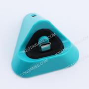 Mini USB Type-C Charging Dock Stand for Switch Lite Console - Turquoise