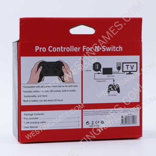 switch pro Bluetooth Wireless Handheld Controller for NS switch Console - Image 8