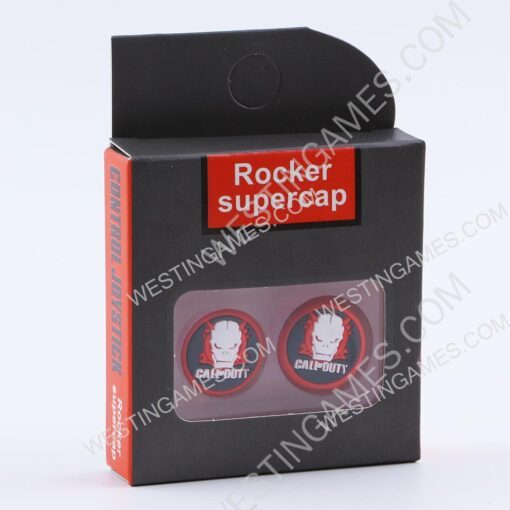 FPS Analog Extenders Rocker Supercap Thumbsticks with Grip for PS4 Controller - Call of Duty III