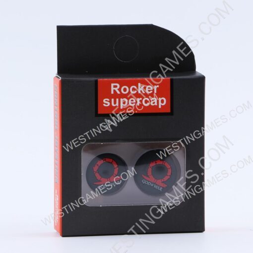 FPS Analog Extenders Rocker Supercap Thumbsticks with Grip for PS4 Controller - God of War