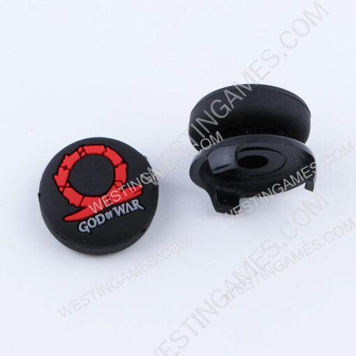 FPS Analog Extenders Rocker Supercap Thumbsticks with Grip for PS4 Controller - God of War - Image 2