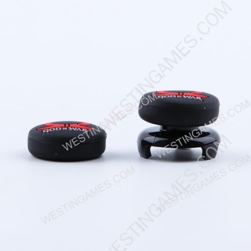 FPS Analog Extenders Rocker Supercap Thumbsticks with Grip for PS4 Controller - God of War - Image 3