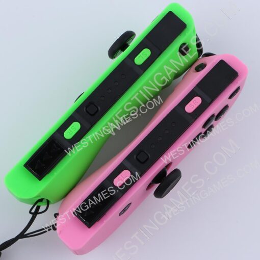 New Design Left and Right Wireless Joycon Controller for Switch Console Green and Pink - Image 7
