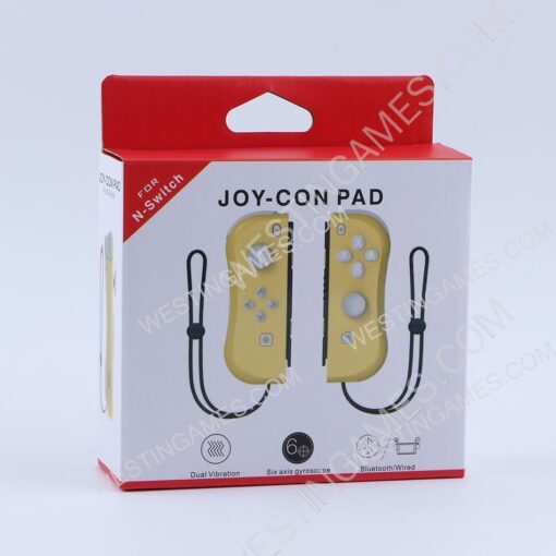 New Design Left and Right Wireless Joycon Controller for Switch Yellow