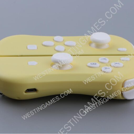 New Design Left and Right Wireless Joycon Controller for Switch Yellow - Image 6