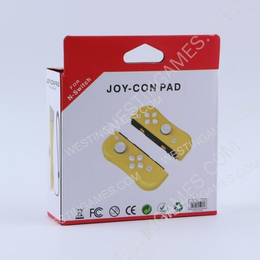 New Design Left and Right Wireless Joycon Controller for Switch Yellow - Image 9