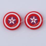 New Pokemon Thumb Grips Analog Caps Silicone Rubber For NS switch Joy-con - Captain America