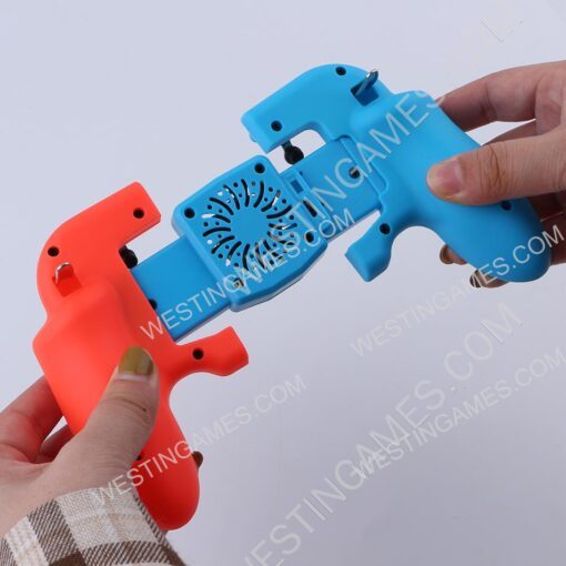 H6 Pubg Mobile Gamepad Pubg Controller for Phone Grip with Joystick/Trigger L1R1 and Cooling Fan - Image 5