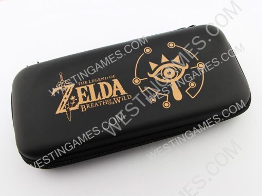 Black eva Hard Carrying Case Travel Pouch for Nintendo NS switch lite - ZELDA Breath of the Wild