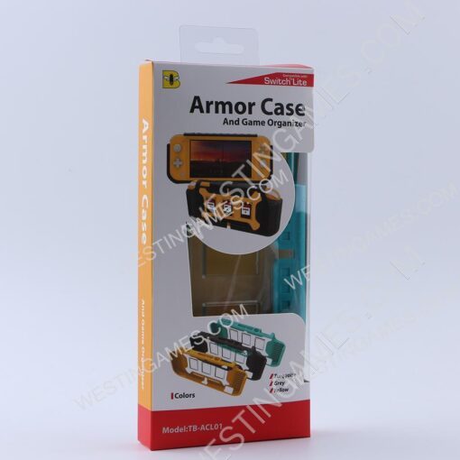 Heavy Duty Rugged Hybrid Protective Case for Switch Lite - Turquoise