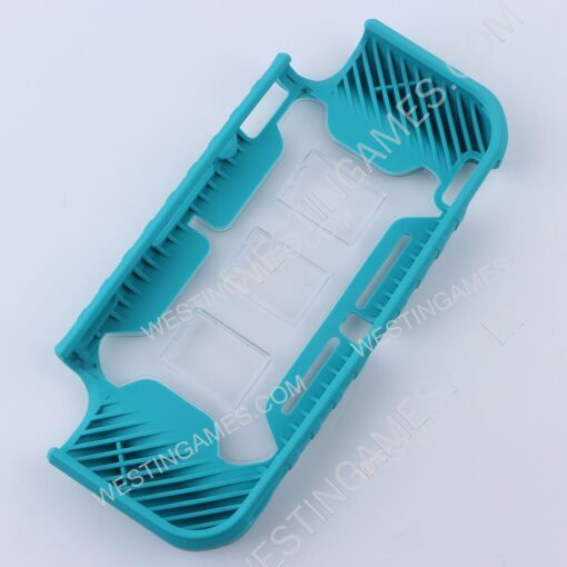 Heavy Duty Rugged Hybrid Protective Case for Switch Lite - Turquoise - Image 2