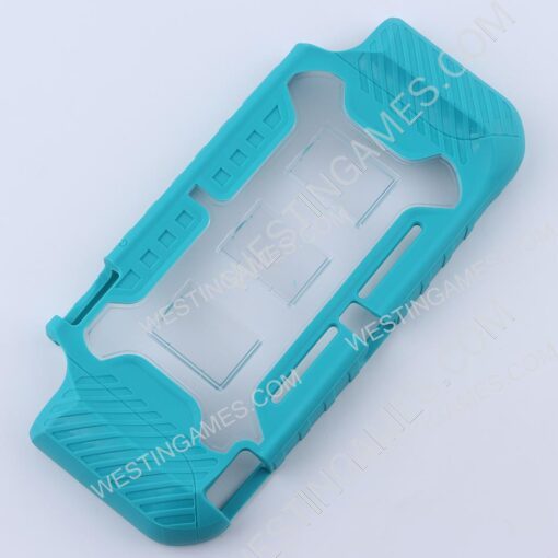 Heavy Duty Rugged Hybrid Protective Case for Switch Lite - Turquoise - Image 3
