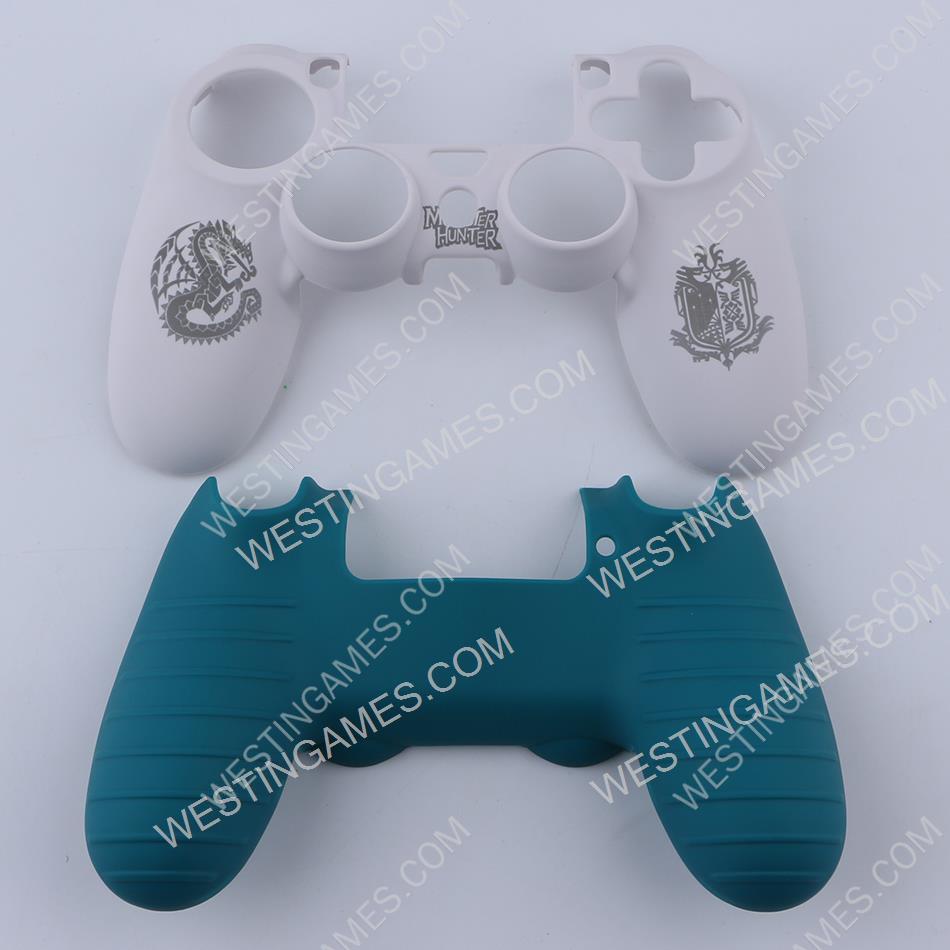 Deluxe Monster Hunter Game Theme Protecting Cover Case for PS4 Dualshock 4 Controller White - Image 2