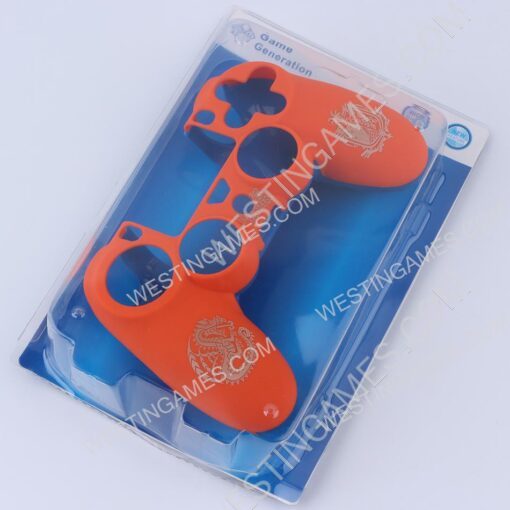 Deluxe Monster Hunter Game Theme Protecting Cover Case for PS4 Dualshock 4 Controller Orange