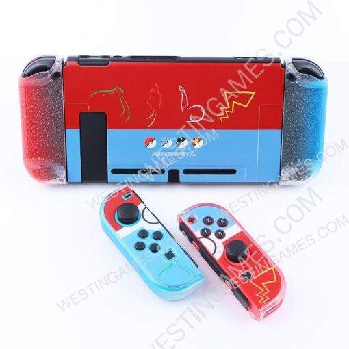 Upgrade New Complete Fashion Protective Cover Case Water-Drop for NS switch - Pokemon Tail